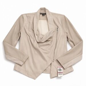 NWT - Leather / Fabric Jacket